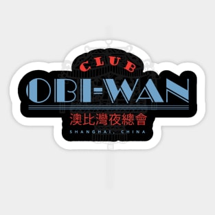 Club Obi-Wan Sticker